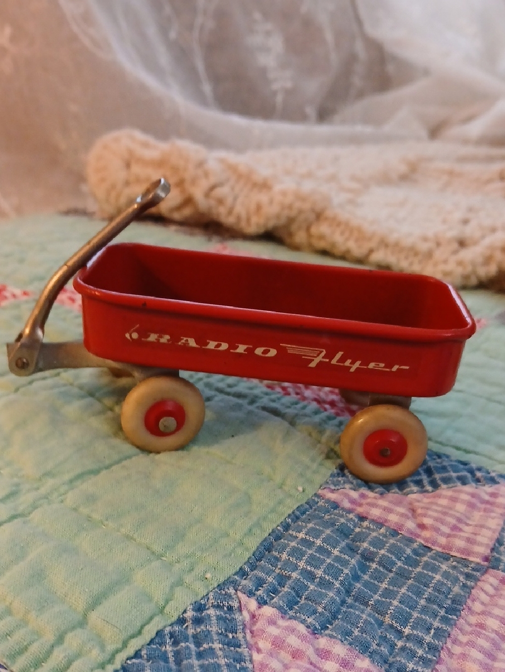 Vintage Mini Radio Flyer Wagon New York Worlds Fair HGT Advertisement